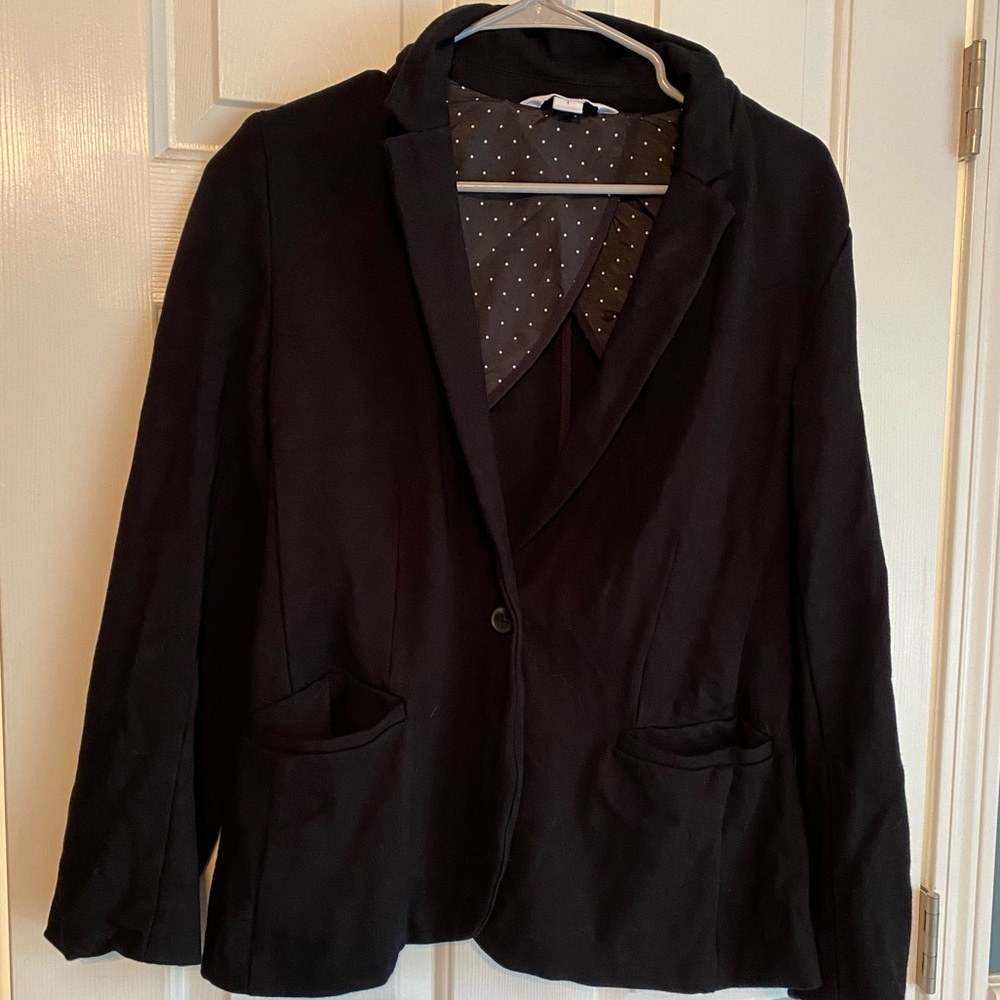 Old Navy Knit Black Blazer